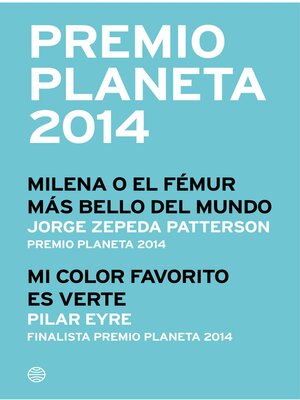 cover image of Premio Planeta 2014